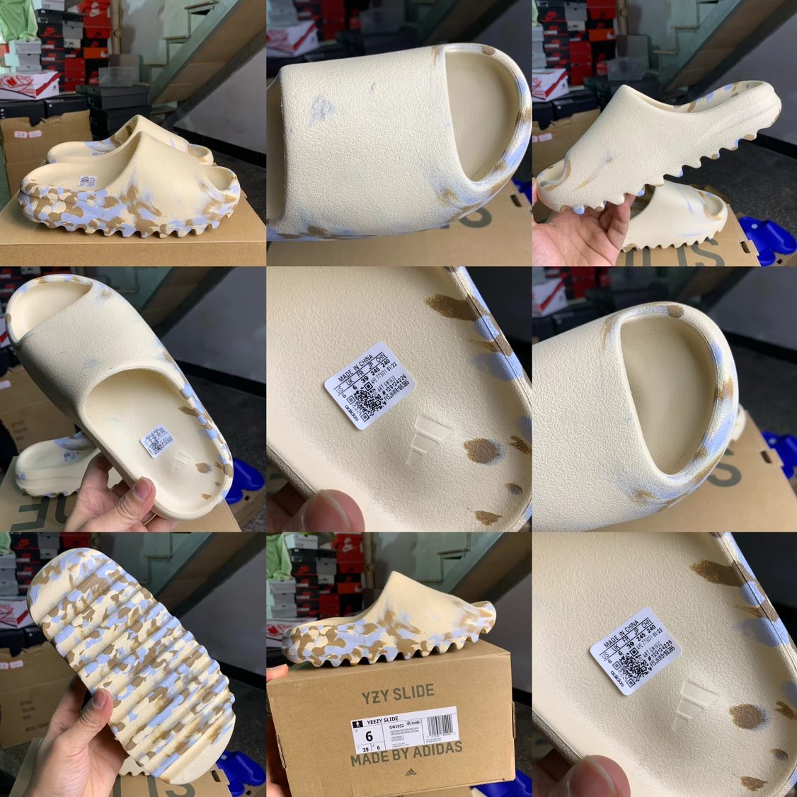 Adidas Yeezy Slide Bone FZ5897