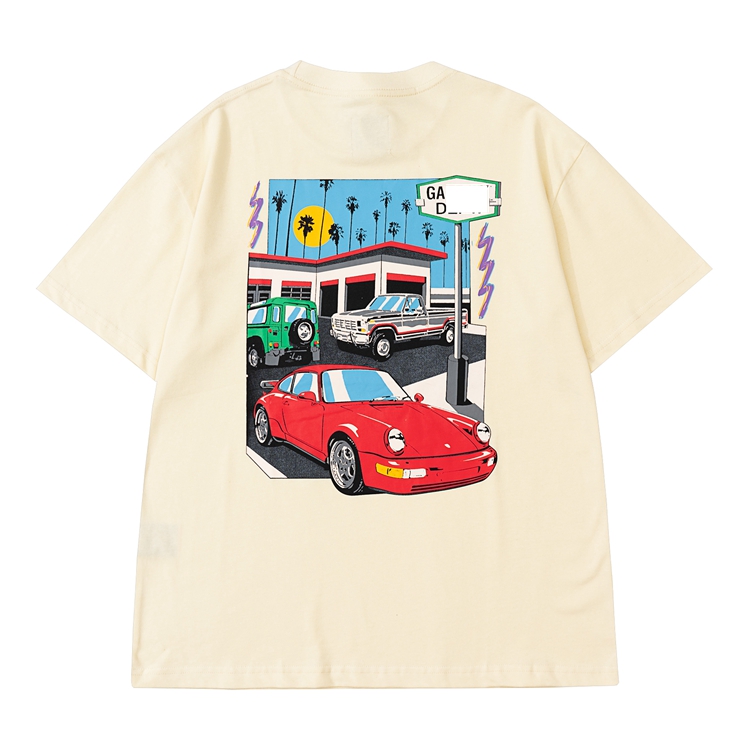 Gallery Dept Beverly Blvd T-Shirt Cream