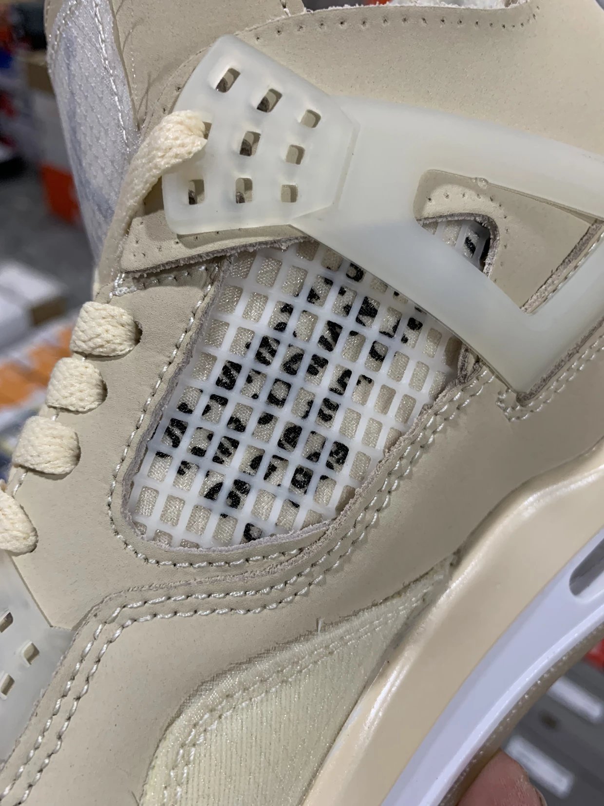 Nike Air Jordan 4 Off-White Sail