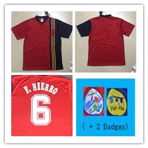 Adidas Spain Football Shirt Red Blue Yellow