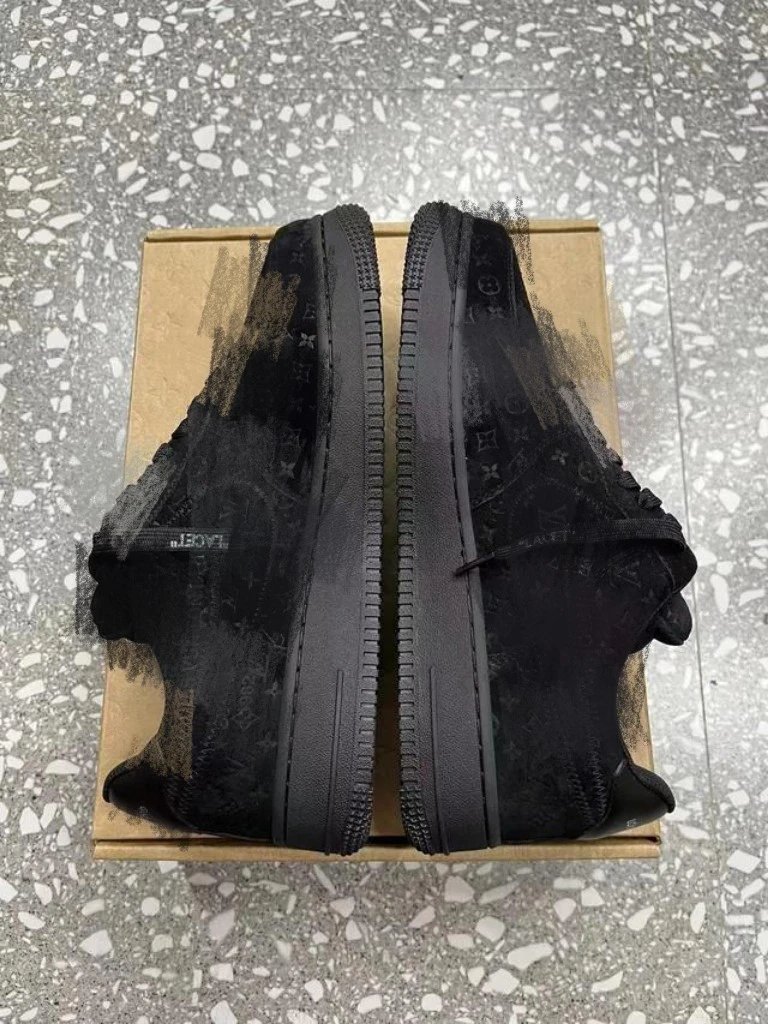 Louis Vuitton x Nike Air Force 1 Blue White