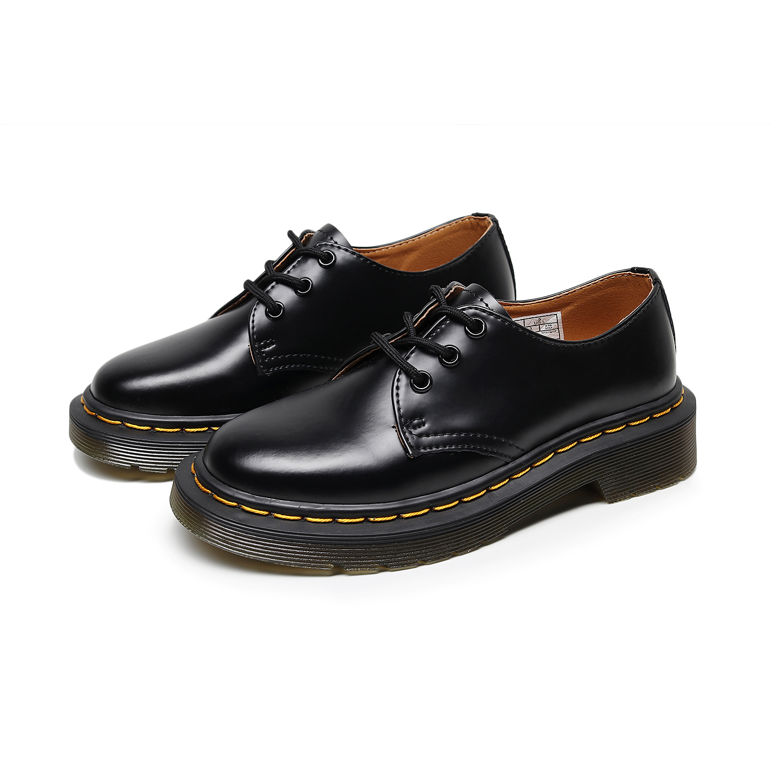 Dr. Martens AW005 Brown Leather Shoes