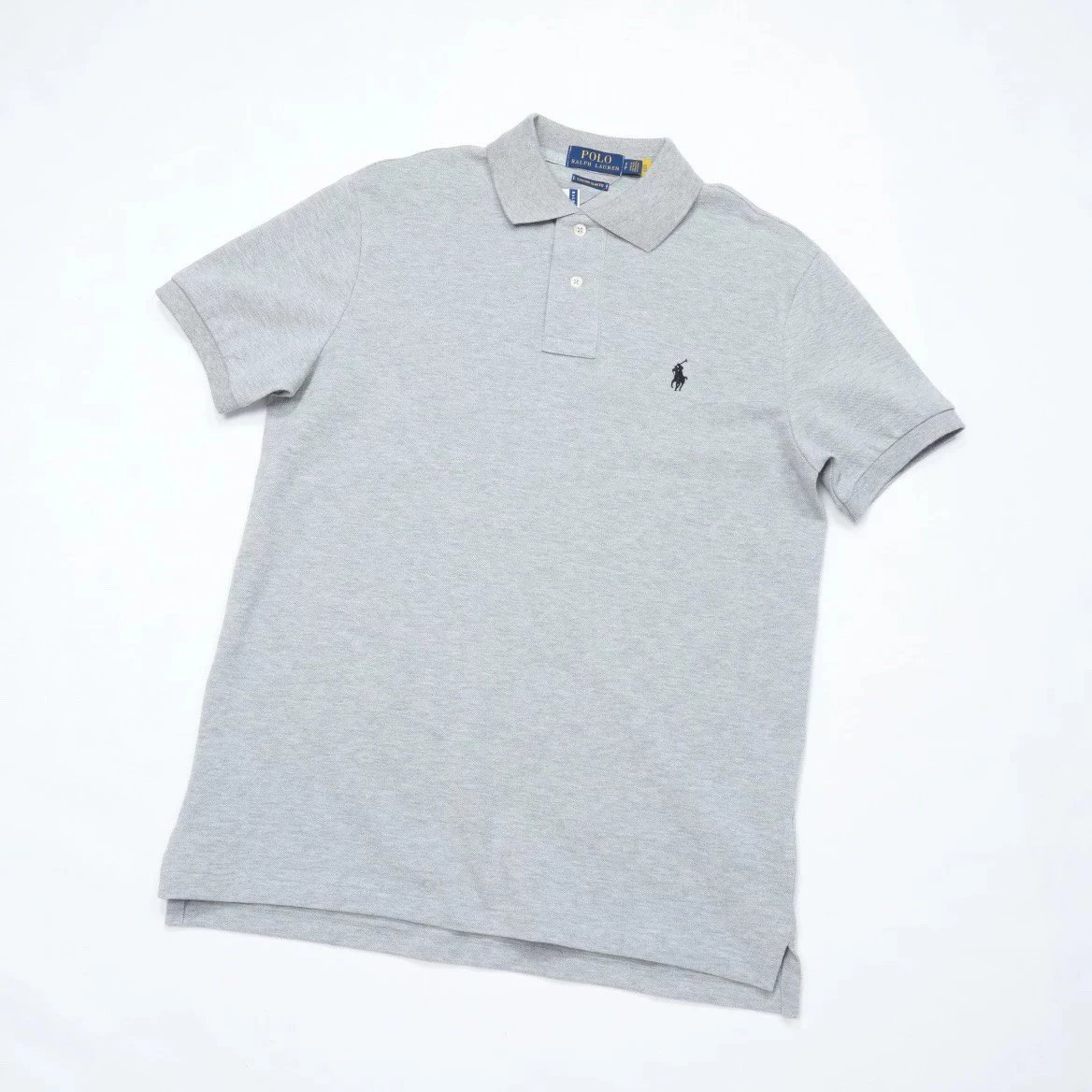 Ralph Lauren Custom Slim Fit Polo Shirt White