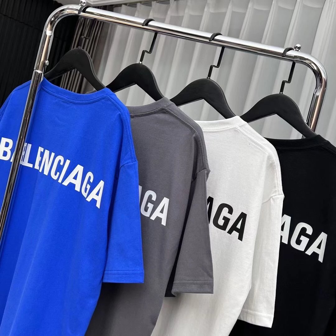 Balenciaga Logo T-Shirt Black