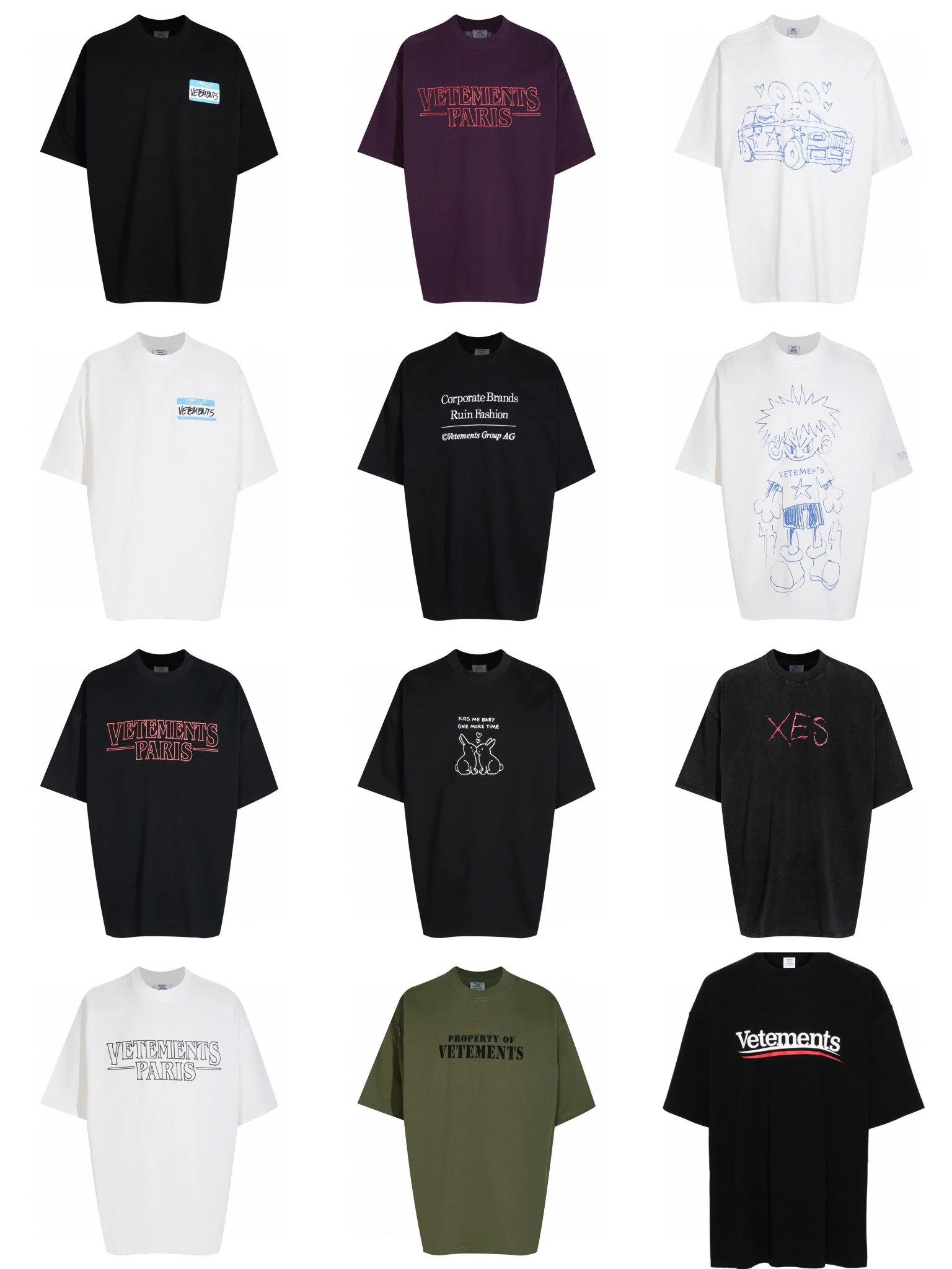 Vetements Shirts