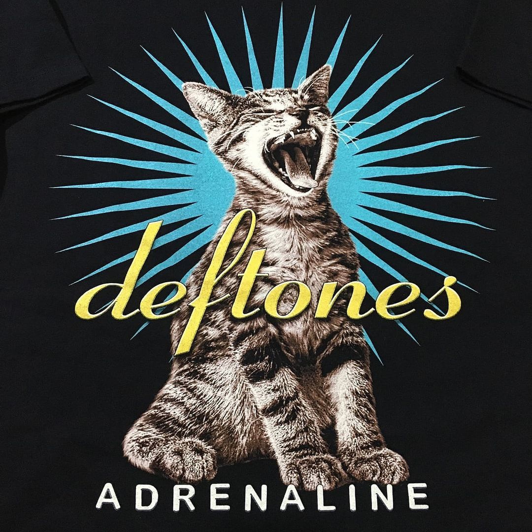 Deftones Adrenaline Cat T-Shirt