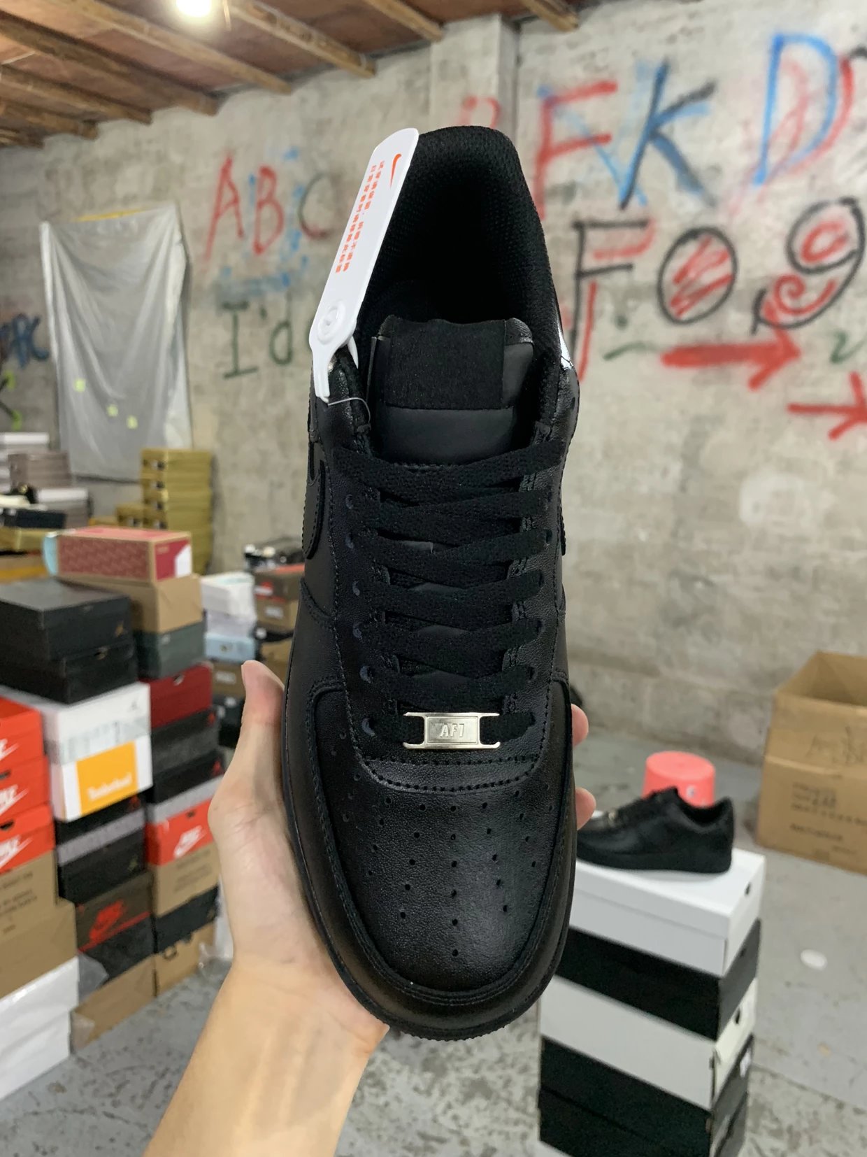 Nike Air Force 1 Sneakers Black