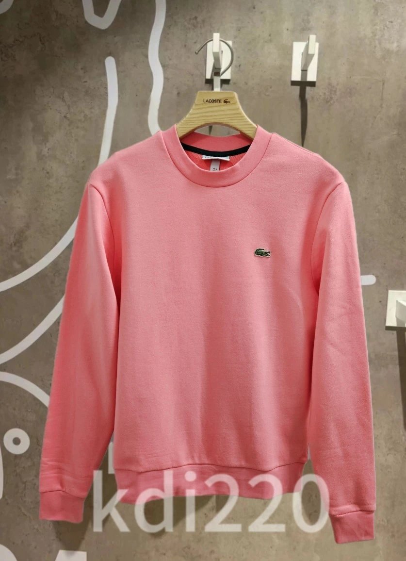 Lacoste Classic Fit Navy Crewneck Sweater