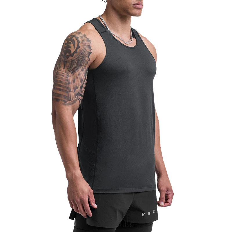 ASRV Wing Logo Tank Top Brown