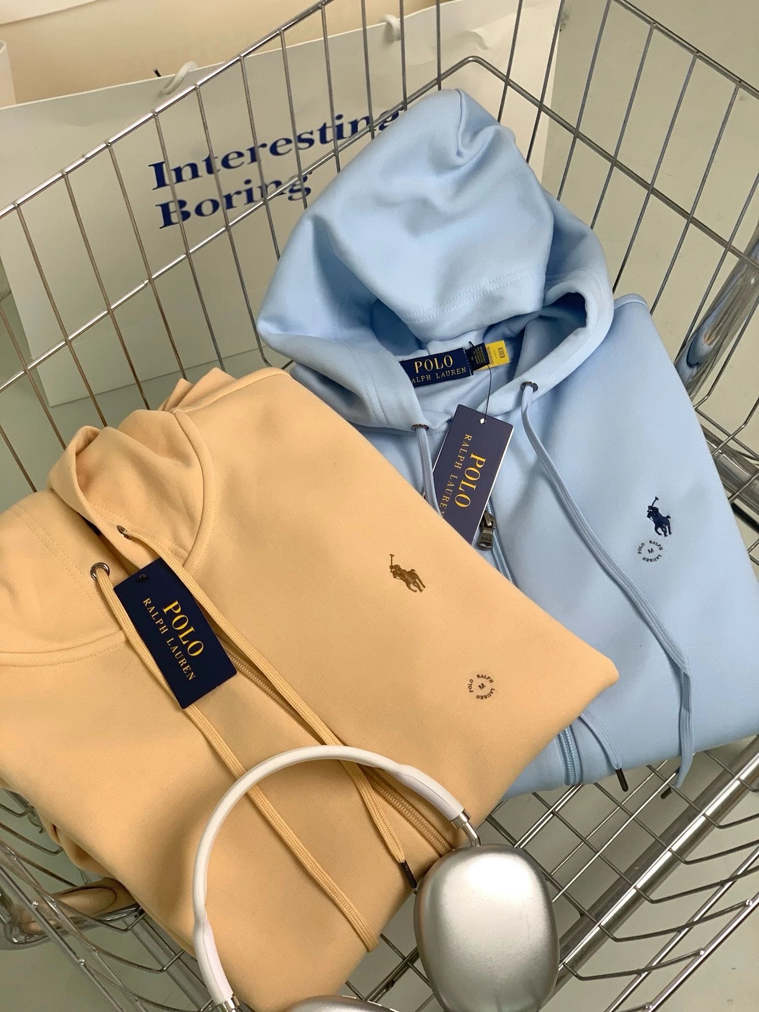 Ralph Lauren Zip Hoodie Black