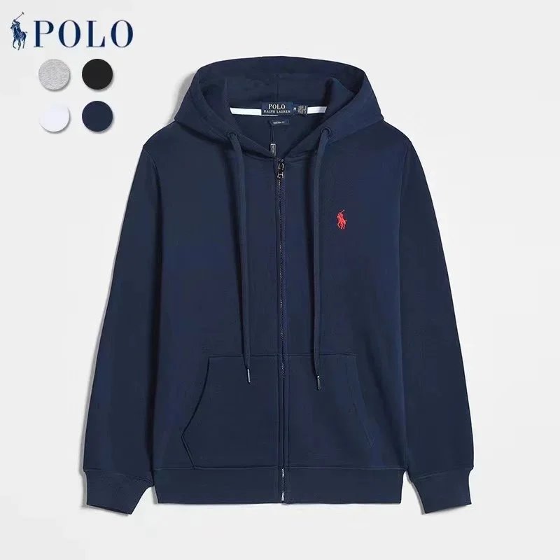Ralph Lauren Black Zip Hoodie