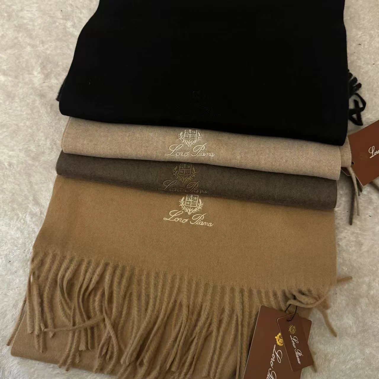 Loro Piana Beige Scarf