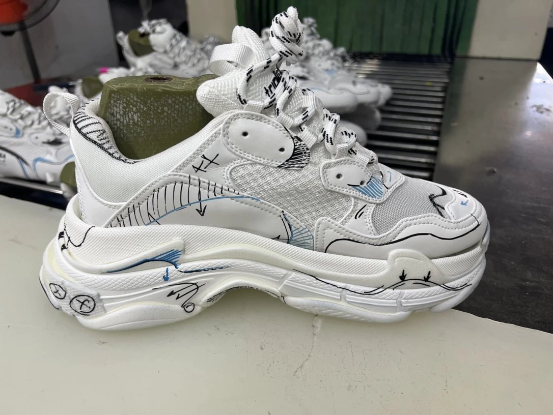 Balenciaga Triple S Sneakers Black