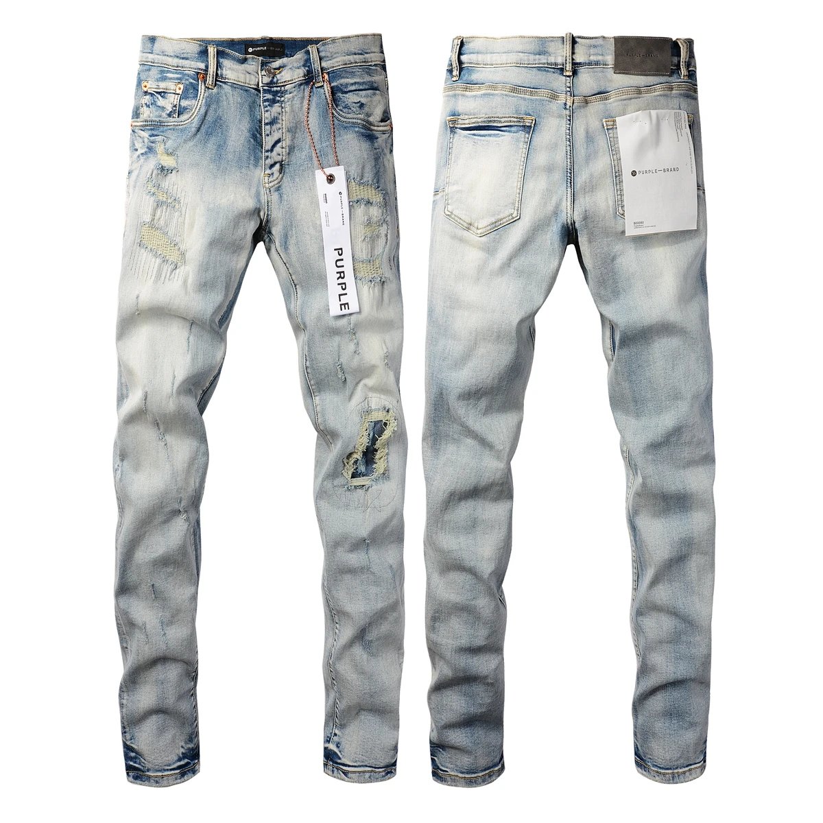 Purple Brand Jeans White