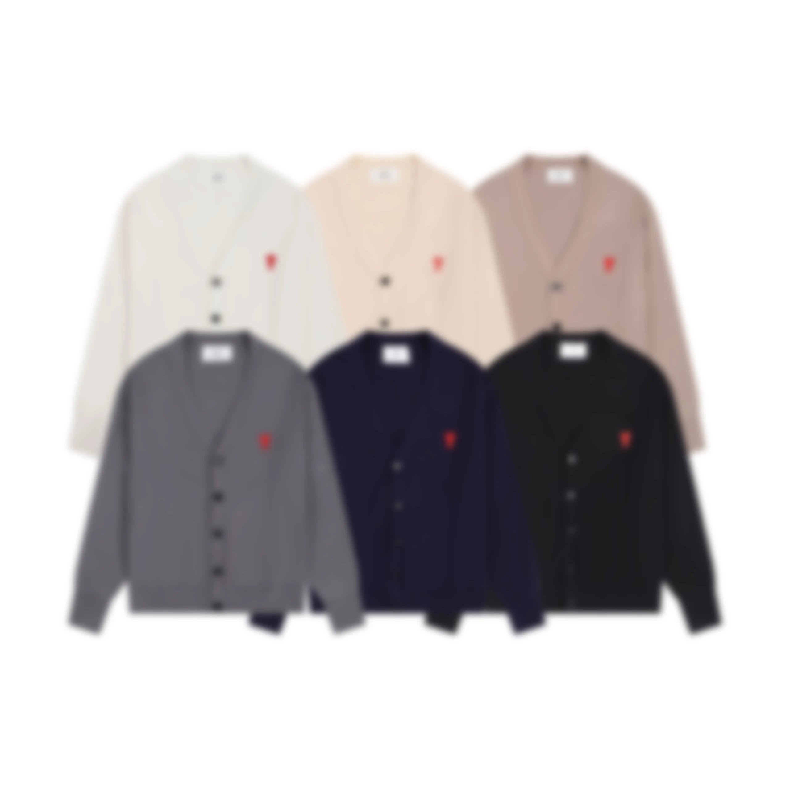 Ami Alexandre Mattiussi Black Cardigan