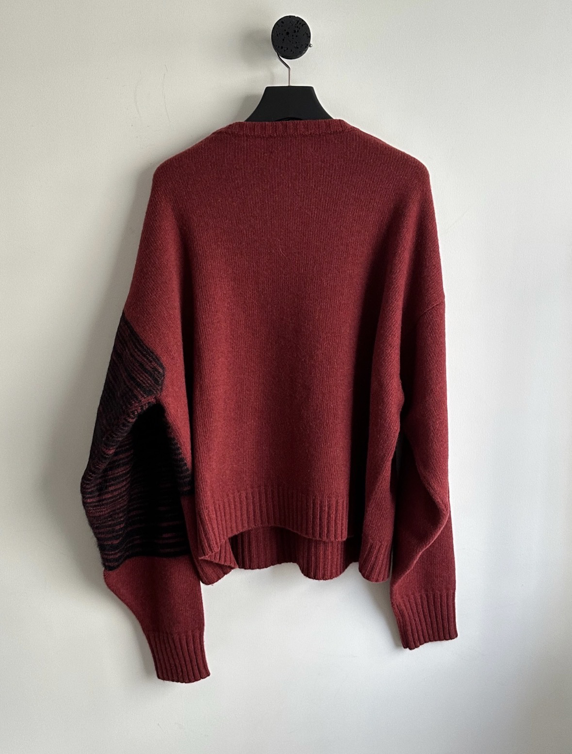 Enfants Riches Déprimés Red Graphic Knit Sweater