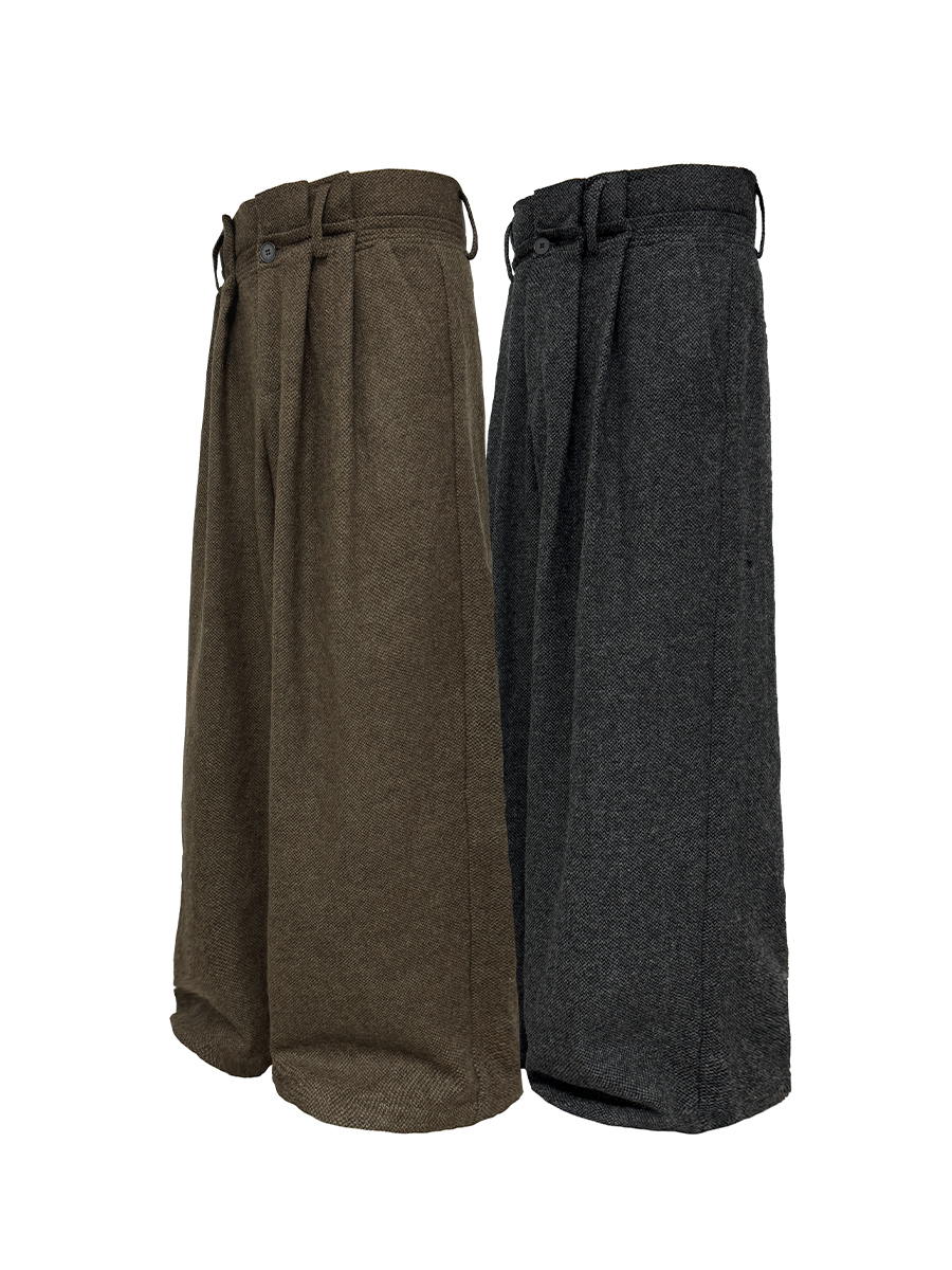 JC Official Grey Wide Leg Pants