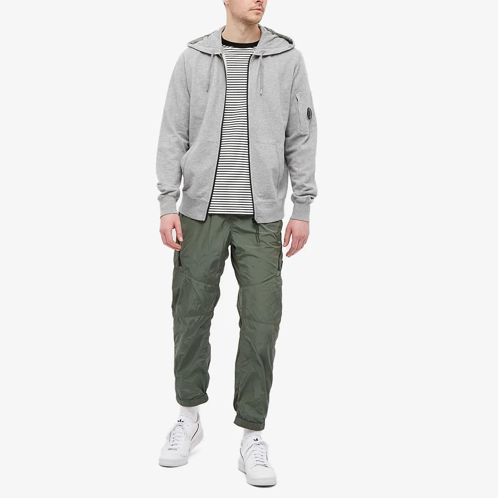 C.P. Company Light Green Zip Hoodie