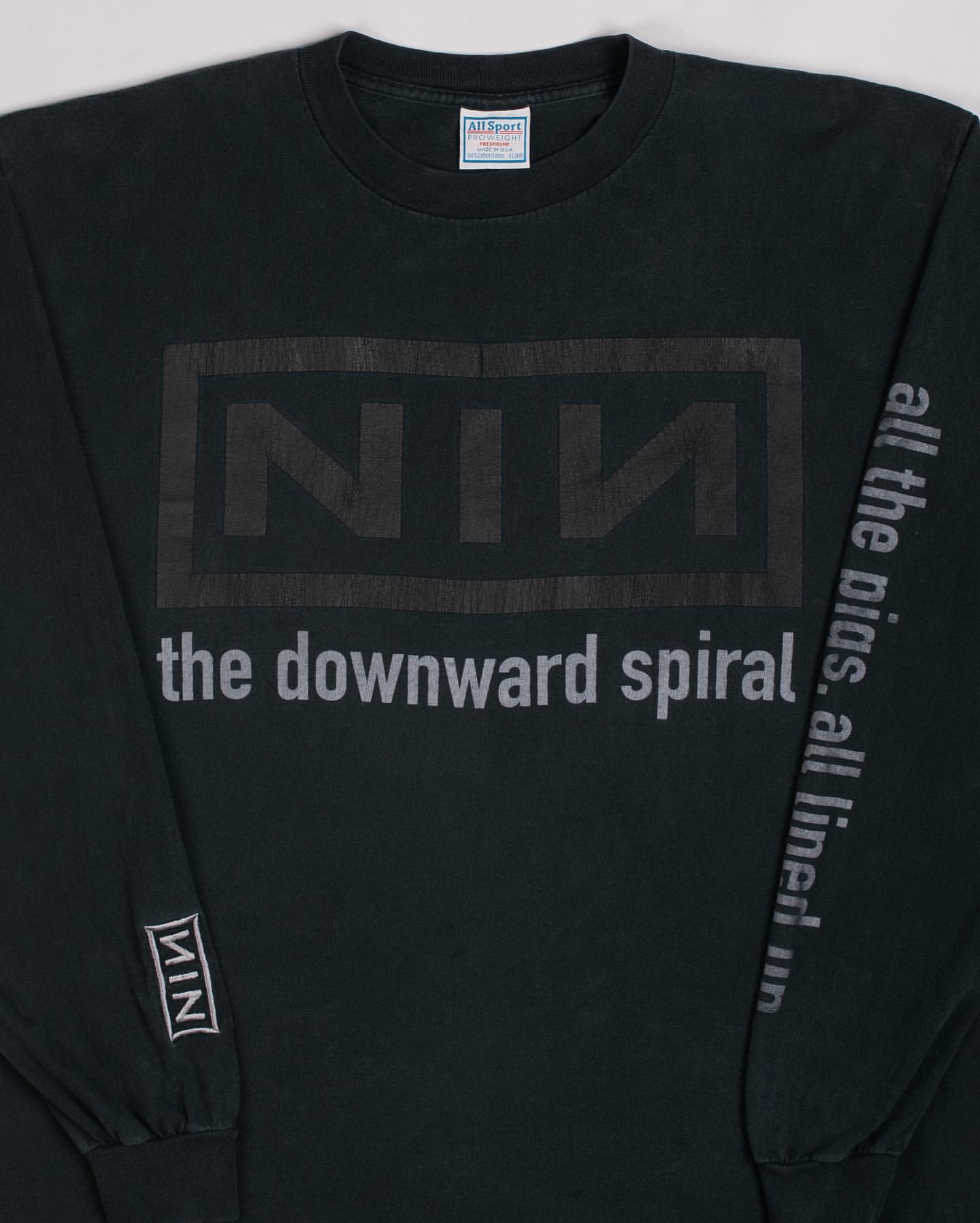Nine Inch Nails The Downward Spiral Long Sleeve Shirt