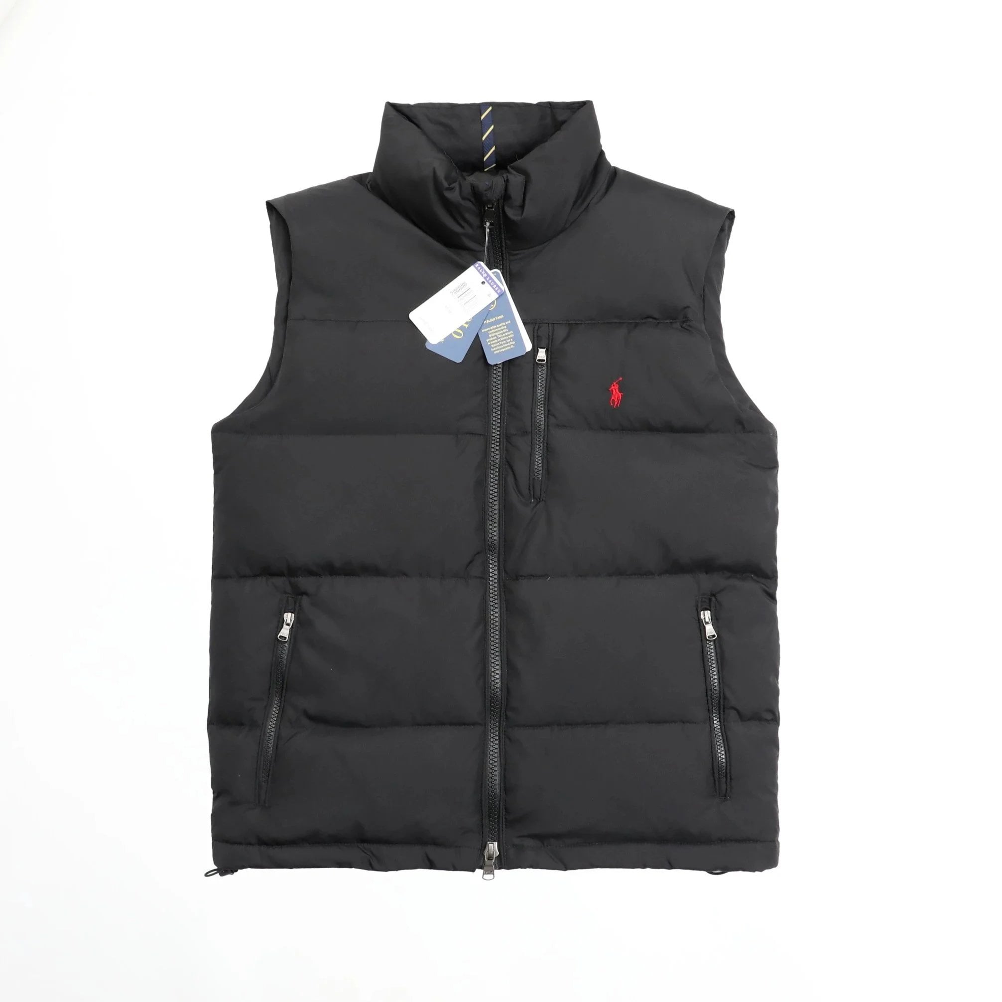 Ralph Lauren Black Puffer Vest