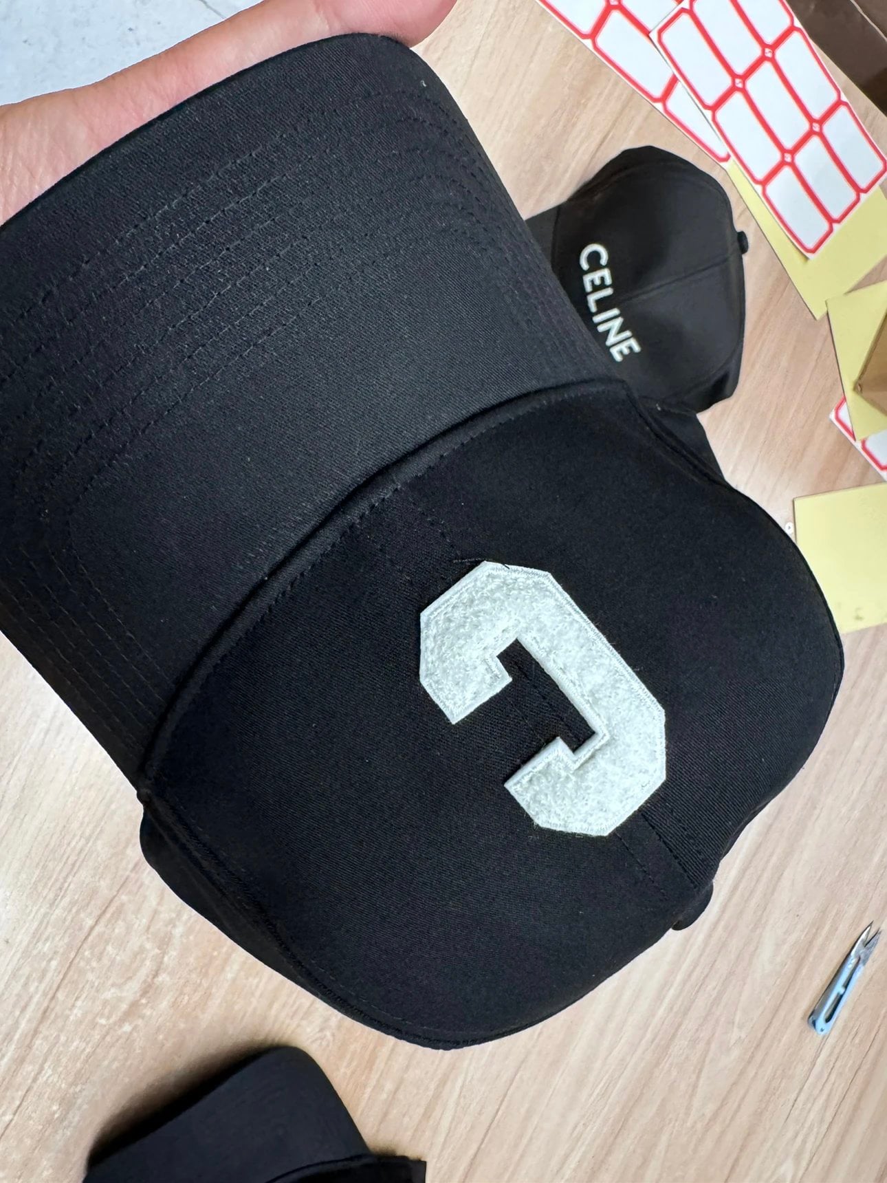 Celine Baseball Cap Navy
