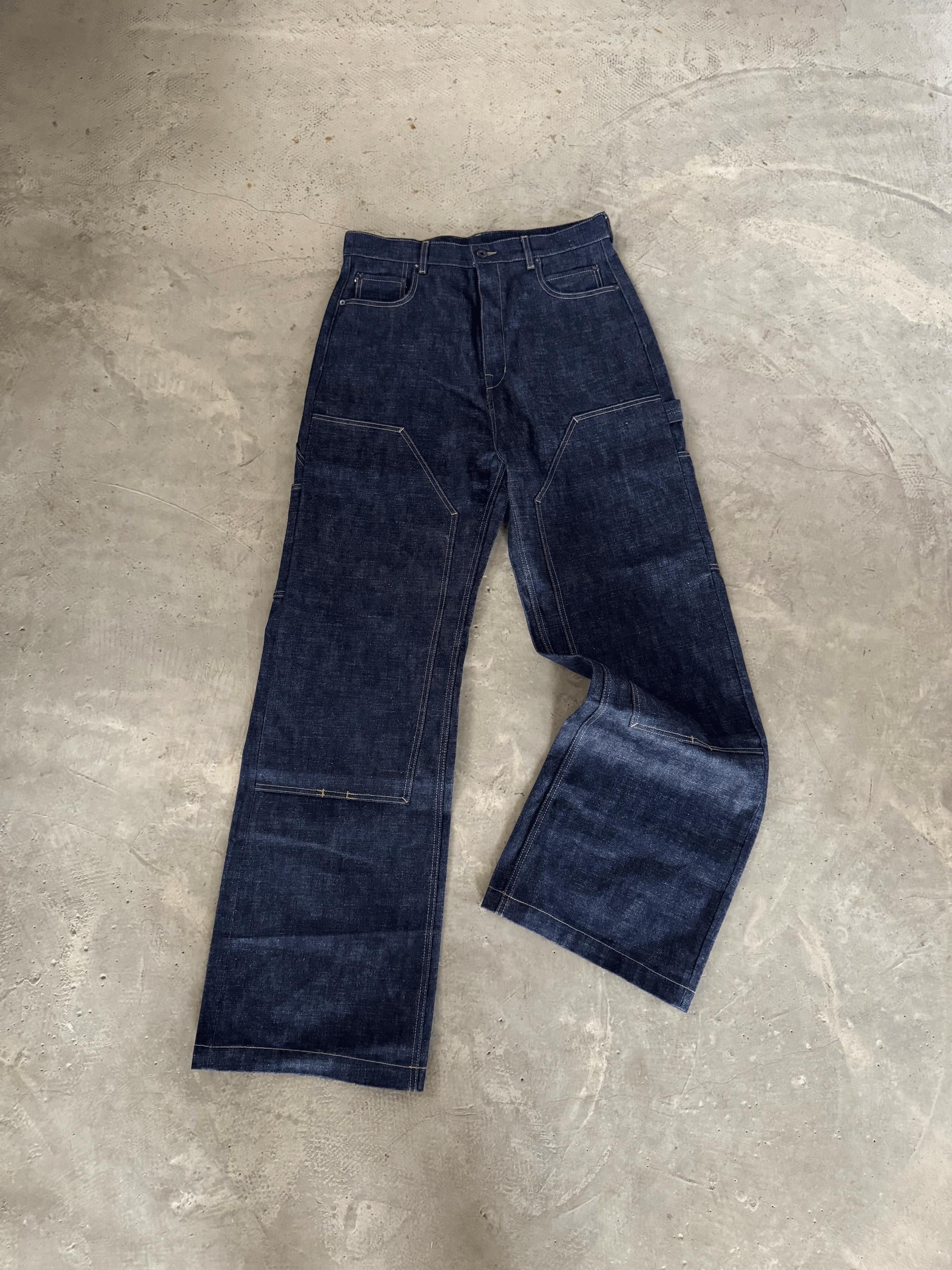 Rick Owens DRKSHDW DBLKNEE GETH CUT Jeans 32