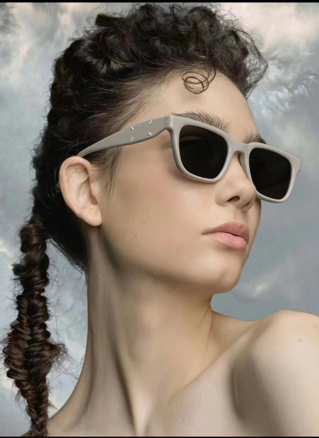 Maison Margiela MM110 Black Sunglasses