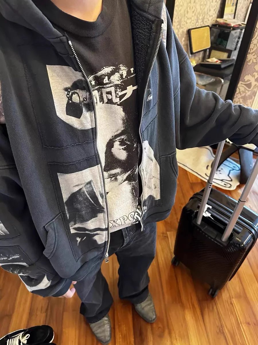 Enfants Riches Déprimés Graphic Zip Hoodie