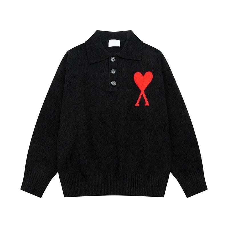 Ami Alexandre Mattiussi Grey Sweater