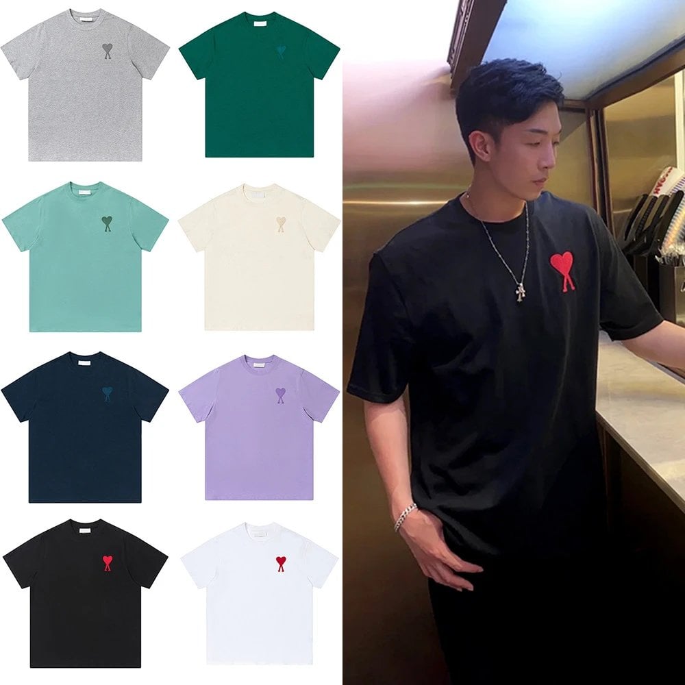 Ami Alexandre Mattiussi Black T-Shirt