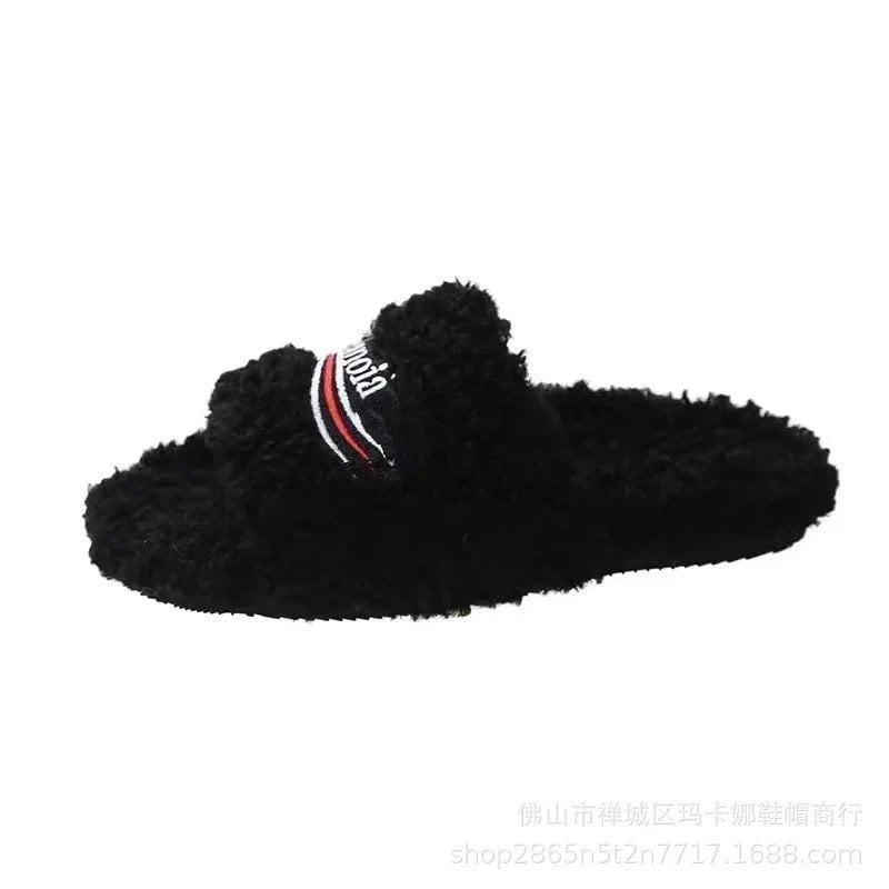 Balenciaga Tess S Gomma Black Slippers