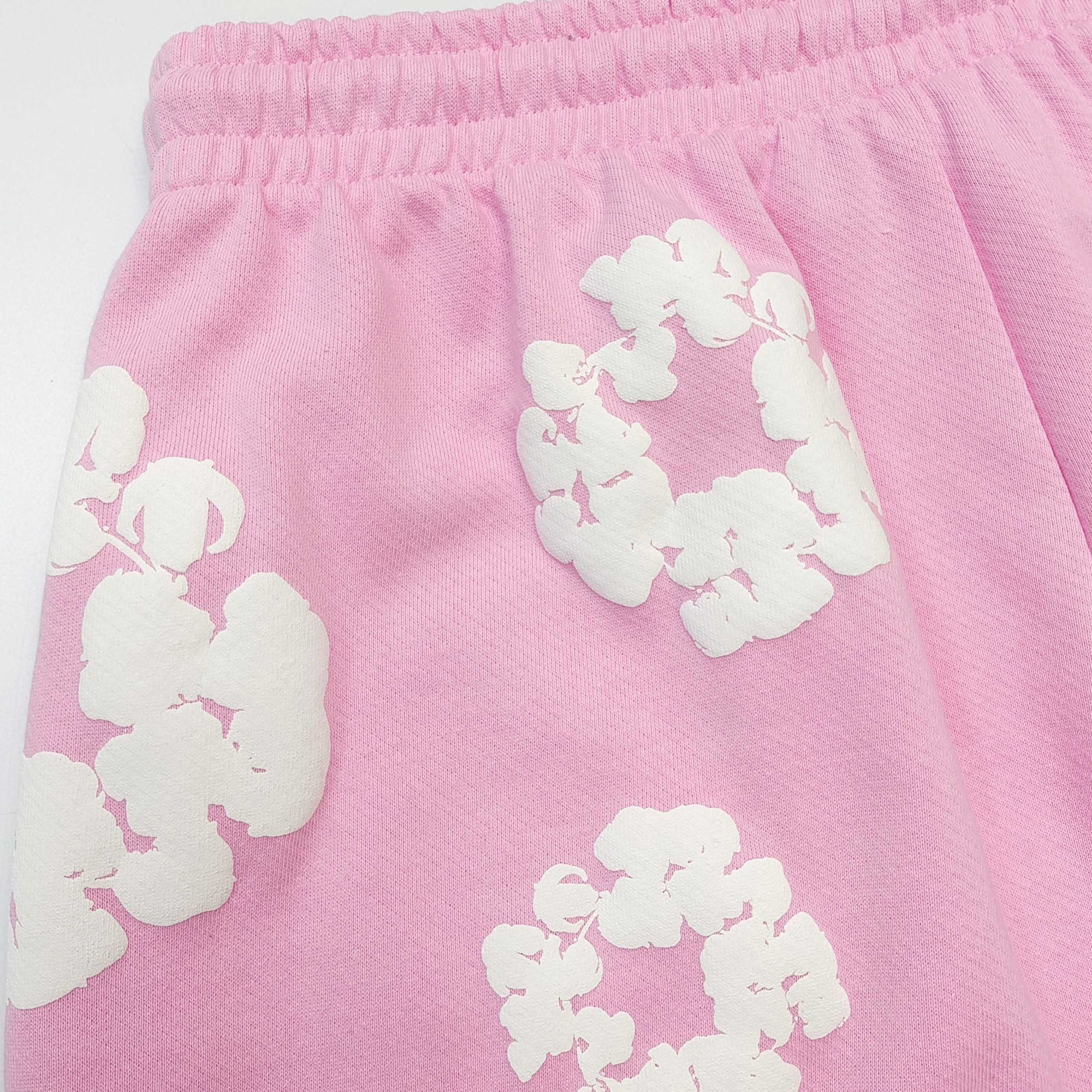 Denim Tears Pink Floral Shorts