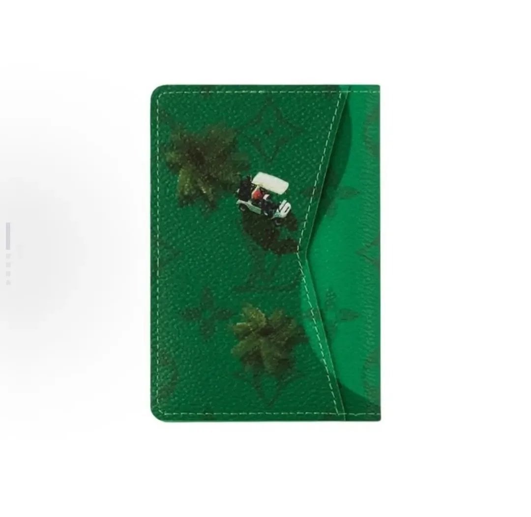 Louis Vuitton Blue Nautical Print Passport Holder