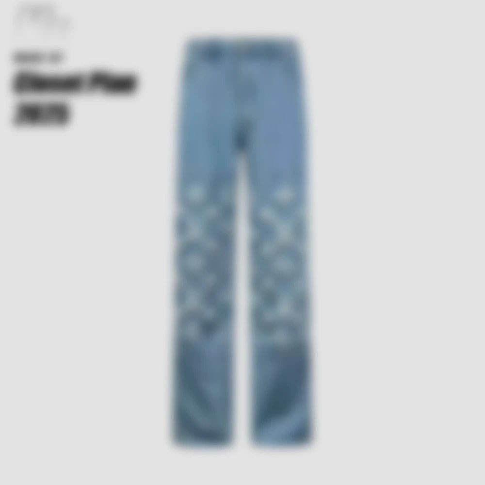 Louis Vuitton Monogram Patchwork Jeans