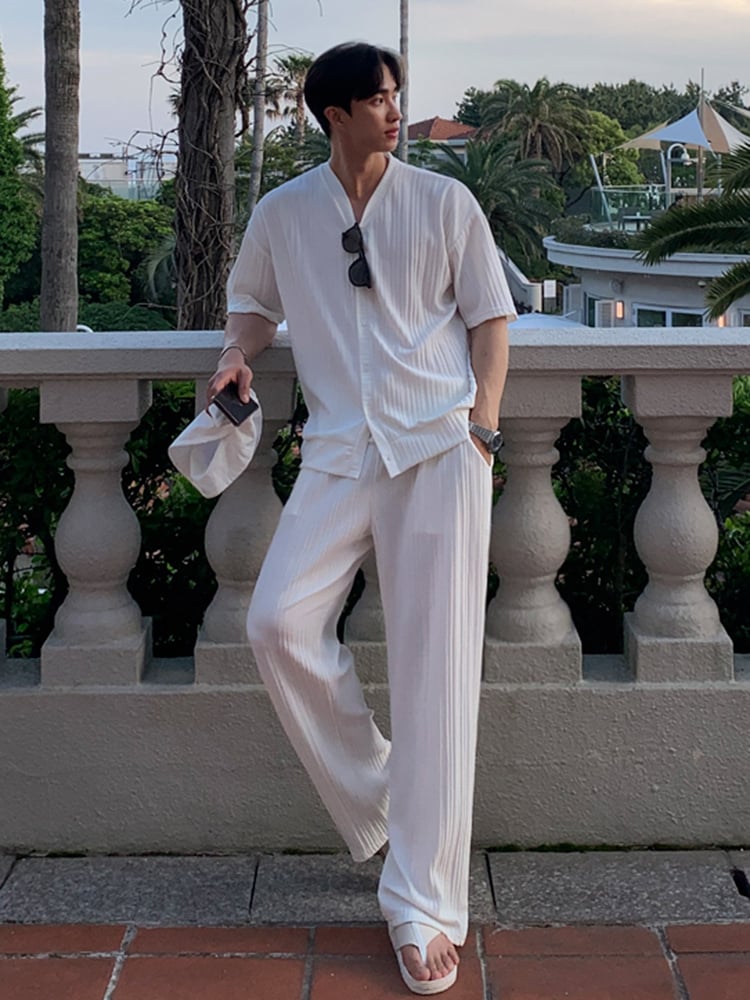 LOST MANAGEMENT GIOBE W210355 White