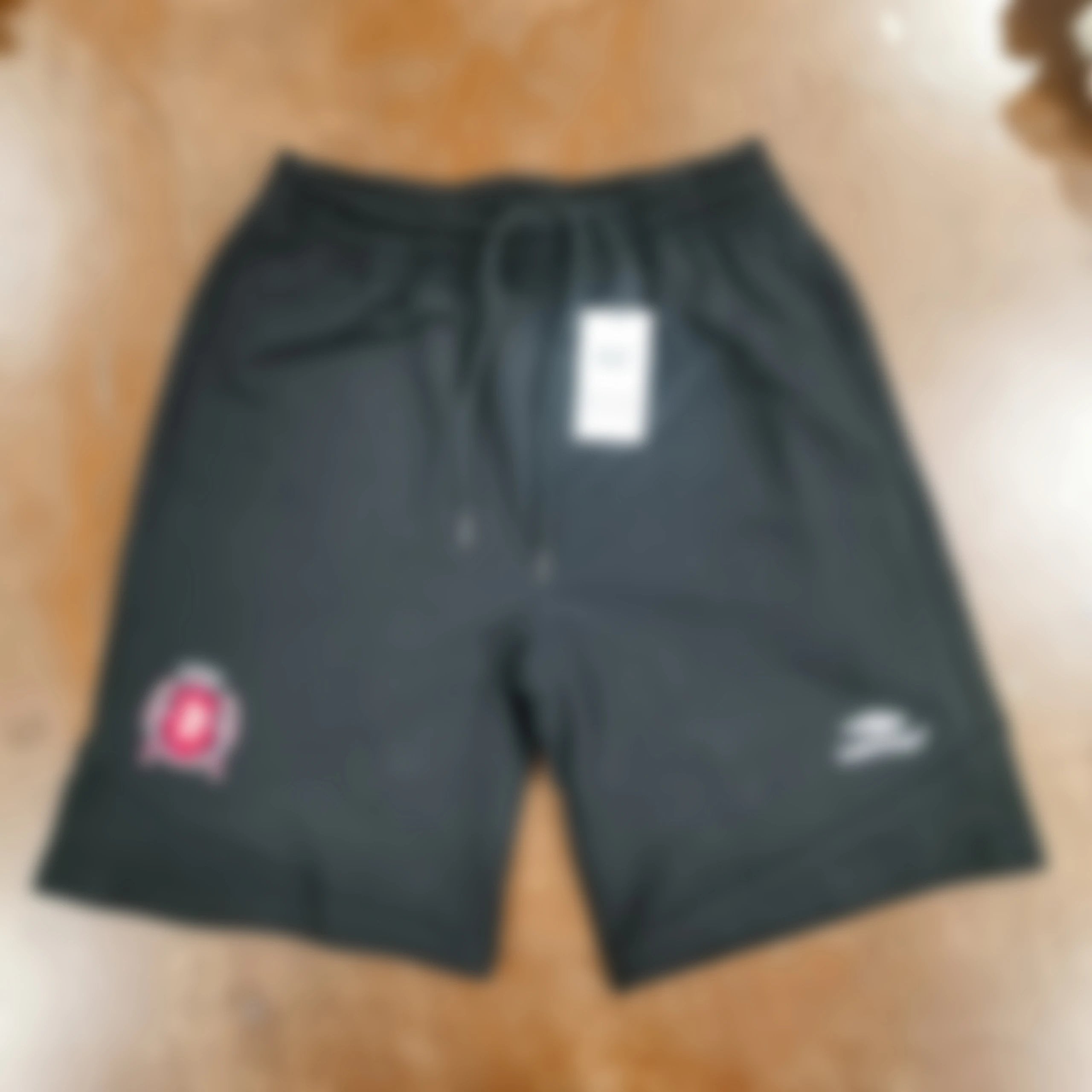 Balenciaga Running Cheetahs Black Shorts