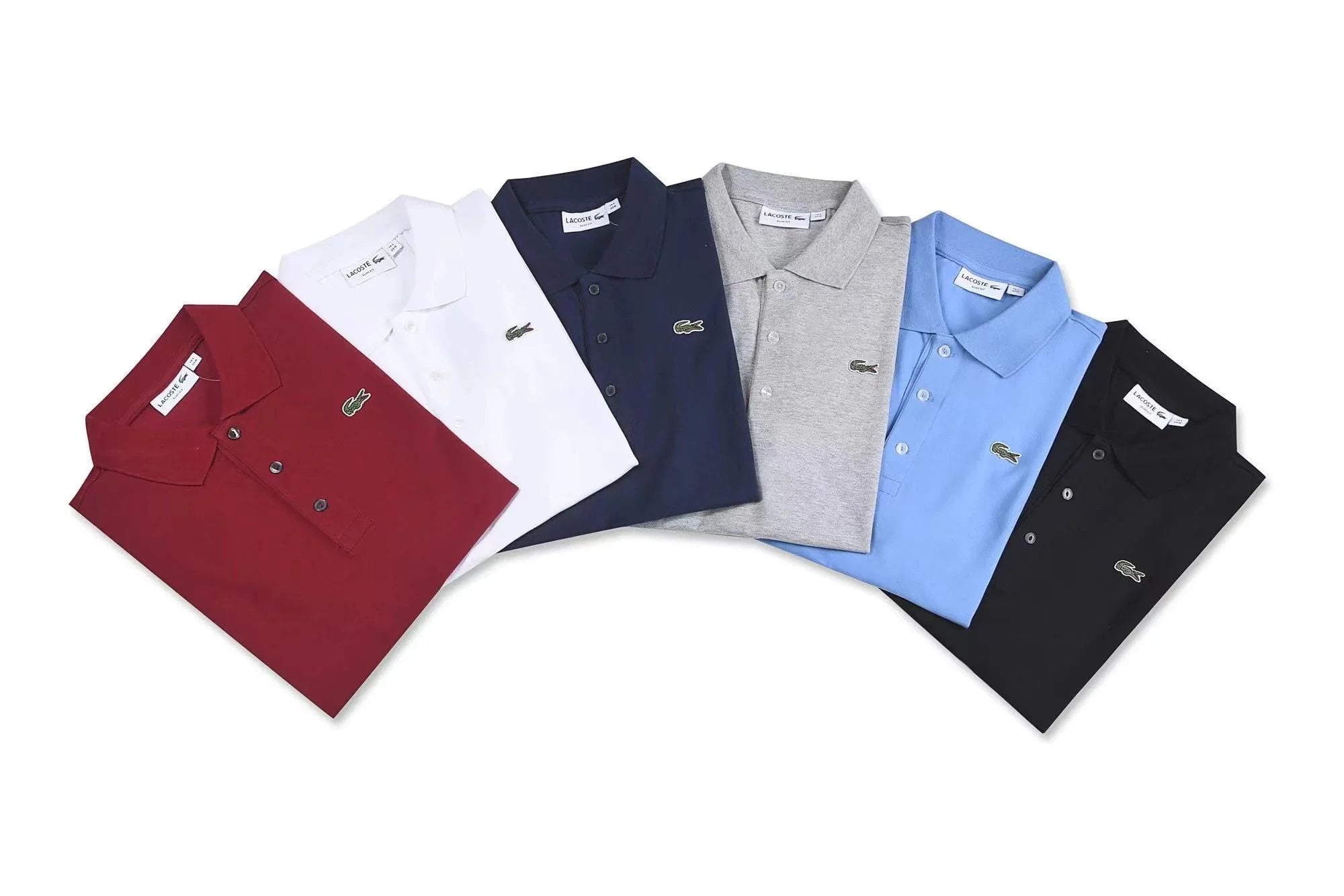 Lacoste Regular Fit Long Sleeve Polo Shirt Black