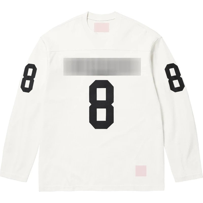 Supreme Number 8 Long Sleeve Shirt Black