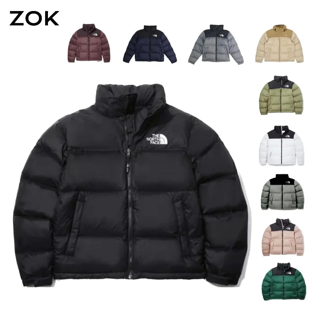 The North Face Nuptse Jacket Black