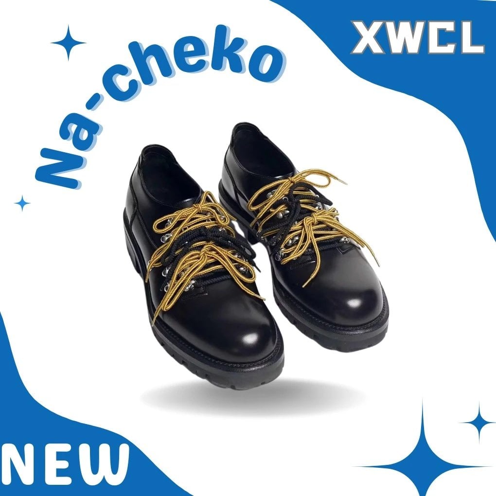 Nanni Nero Black Leather Lace Up Boots