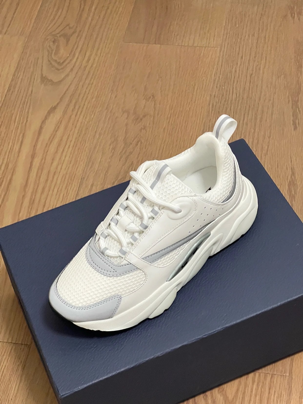 Dior B23 Sneakers Navy Blue White