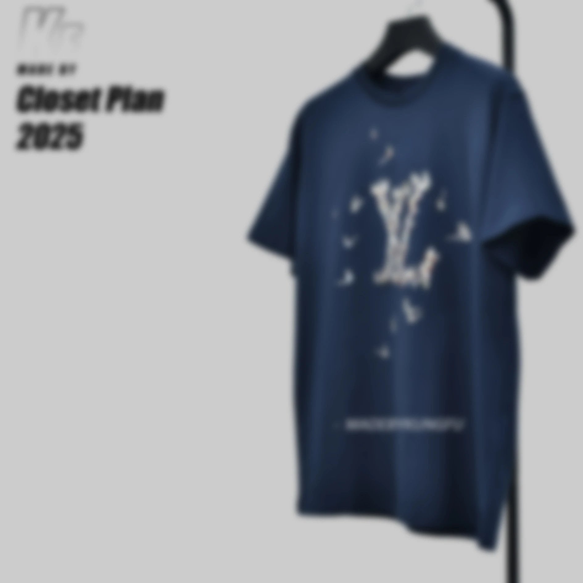Louis Vuitton T-Shirt Navy RM252M DT3 HLY20W