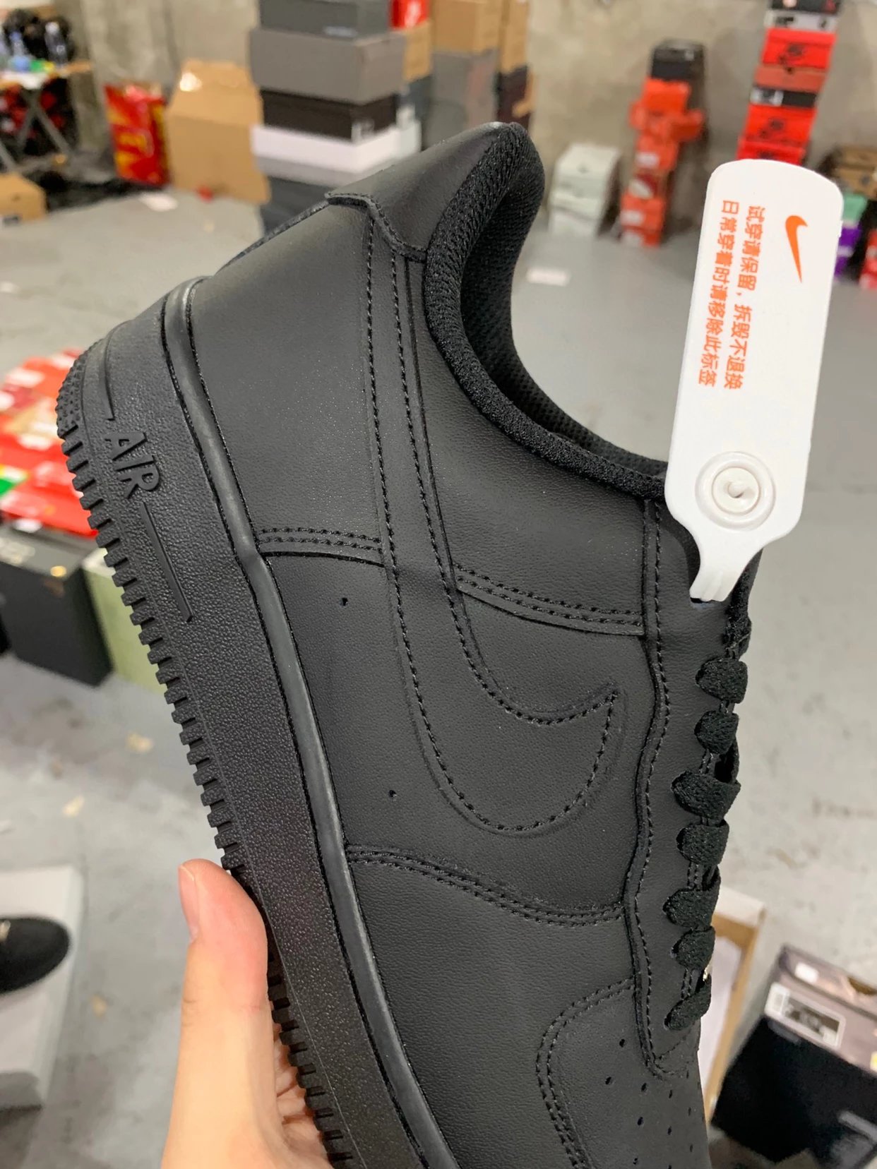 Nike Air Force 1 Low Triple Black Sneakers