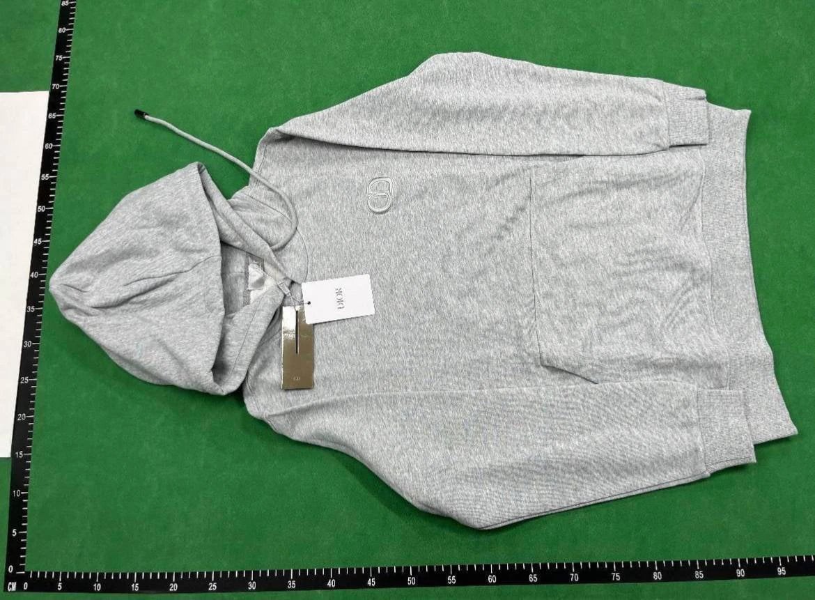 Dior CD Logo Hoodie Black