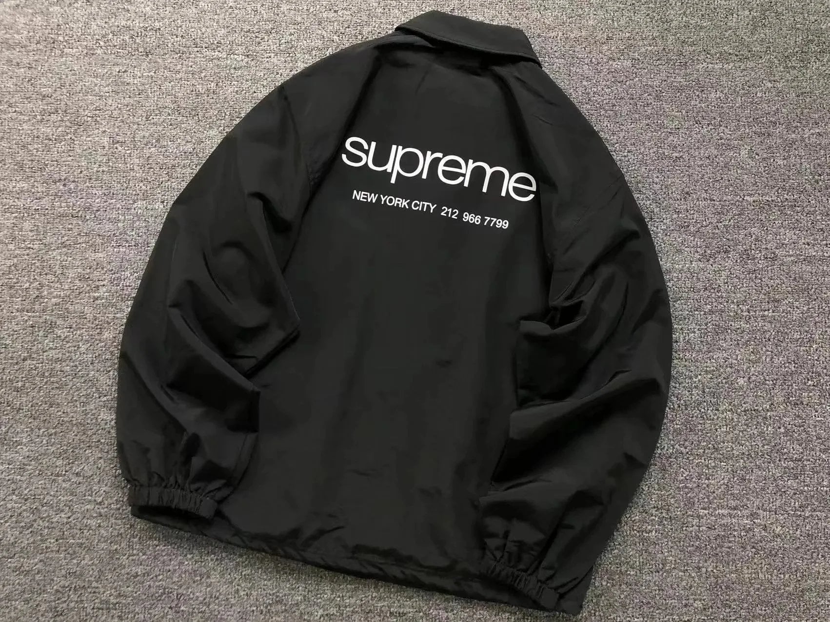 Supreme Zip Hoodie White