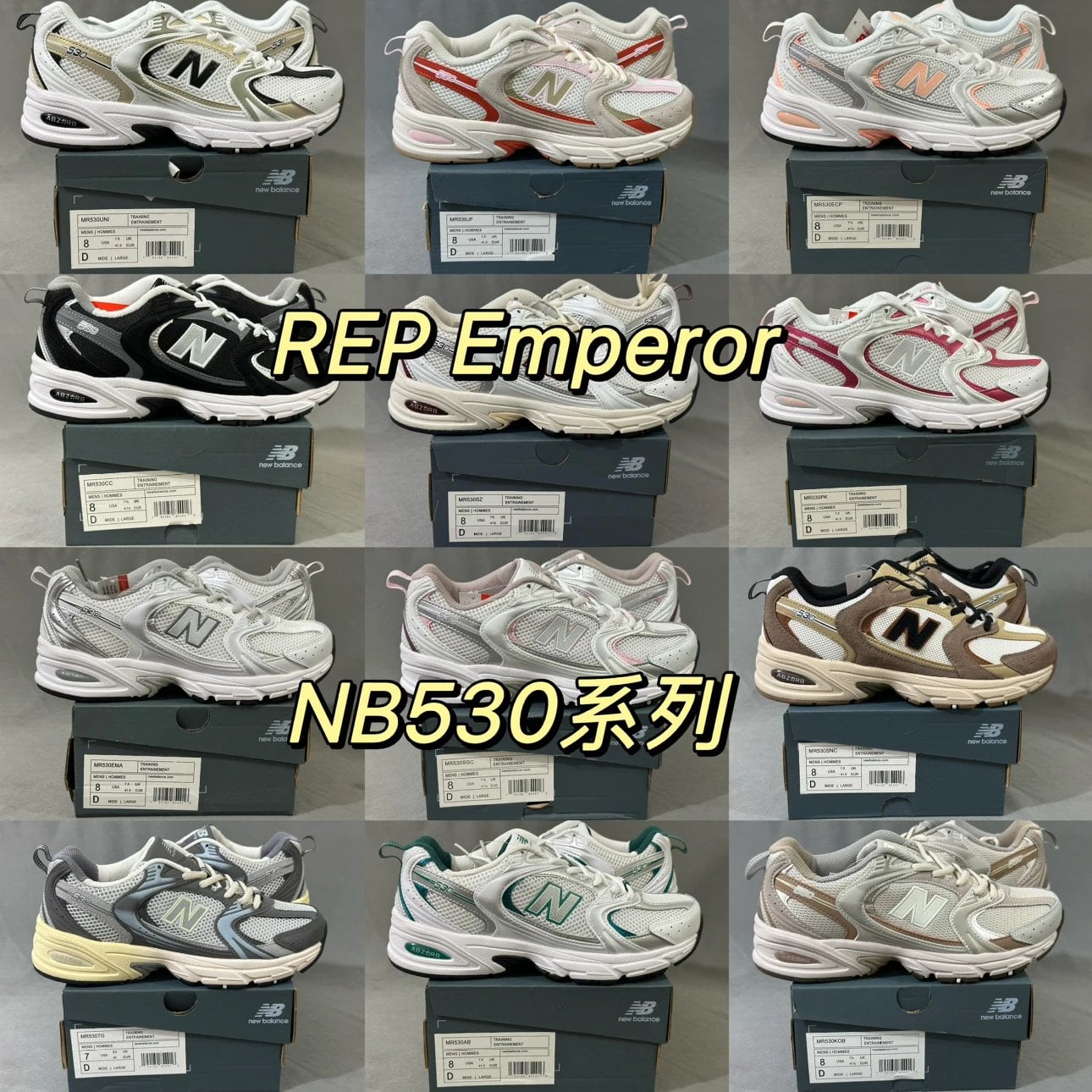 New Balance MR530SG Sneakers White Navy