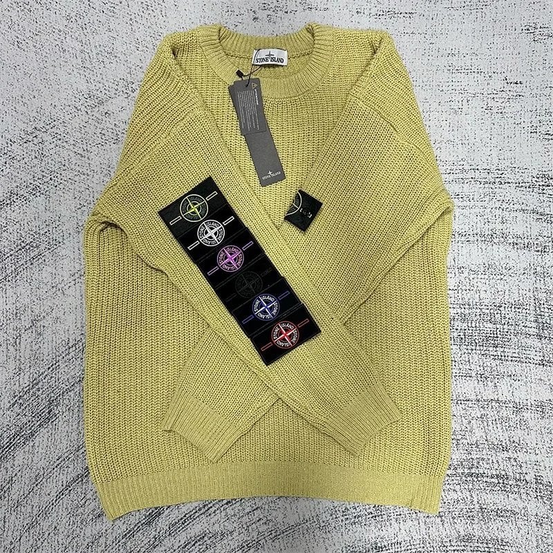 Stone Island Black Knit Sweater