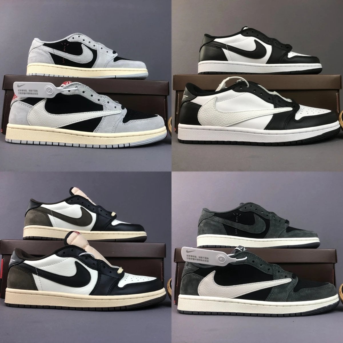Nike Air Jordan 1 Low Travis Scott Reverse Mocha