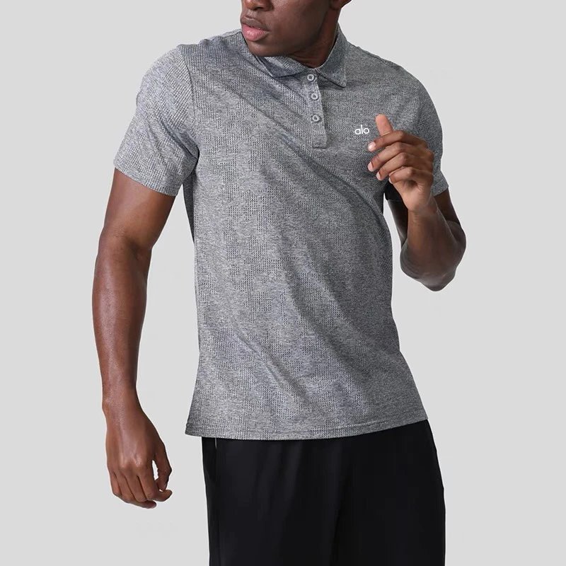 Alo Black Polo Shirt