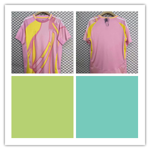 Adidas Pink Yellow Graphic T-Shirt